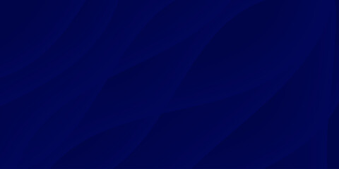 Fototapeta premium Abstract deep dark underwater background. Deep blue ocean gradient wallpaper. Blurry sea backdrop for presentation, brochure, poster, banner, flyer. Night sky and deep water vortex surface. Vector