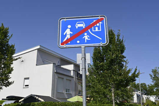 verkehrsberuhigte zone, ende