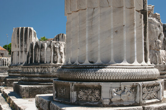 Old Temple of Apollon in Didim, Aydin