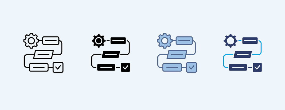 Order Multiple Icon Illustration Vector