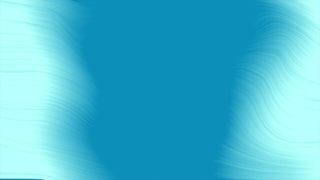 Abstract fluffy wavy fur texture bright blue and white background. Seamless looping motion design. Video animation Ultra HD 4K 3840x2160