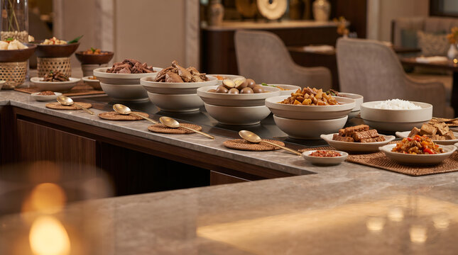 Traditional Gudeg Yogyakarta buffet presentation for hotels, catering services, conferences, tourism promotion, and hospitality marketing.