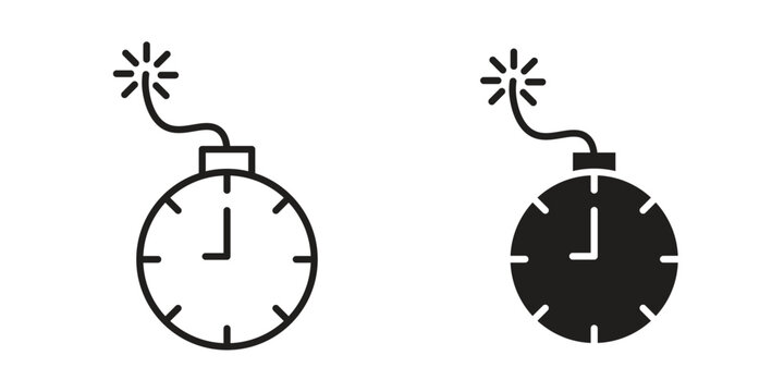 Time bomb icon