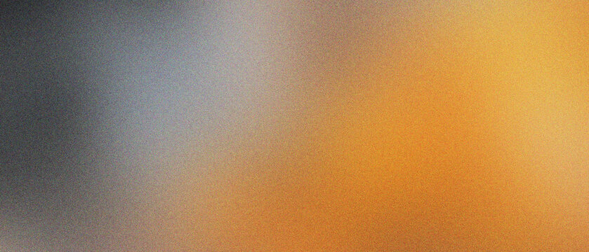 Frosted glass texture with warm orange and cool grey gradient, grainy matte finish on blurred background. Abstract glassmorphism effect for web design, modern aesthetic digital wallpaper art.
