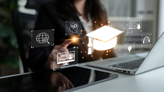 Online learning system combining digital education, e-learning, and virtual classroom to enhance learning, assessment, and global knowledge sharing. Latch
