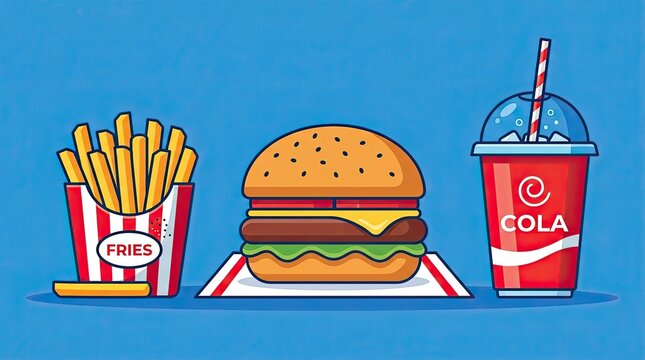 fast food icons