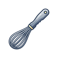 Obraz premium Handheld Kitchen Whisk Utensil, Food Preparation Tool