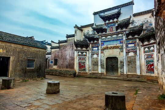 Shu Clan Ancestral Hall (Guangyu Hall) Gatehouse, Pingshan Village, Hongcun Town, Yixian County, Huangshan, Anhui, China