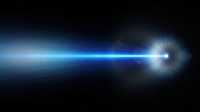 abstract blue light background loop