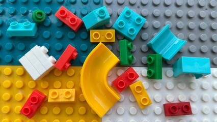plastic toy blocks © nurry