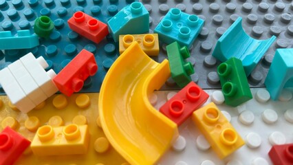 plastic toy blocks © nurry