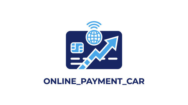 Online Payment Credit Card Symbol.