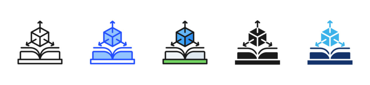 Learn Axis Icon Collection With Multiple Styles