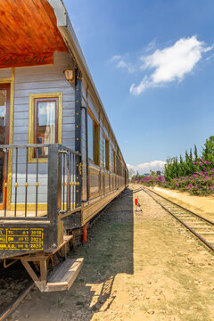 Dalat train and scenery in Vietnam