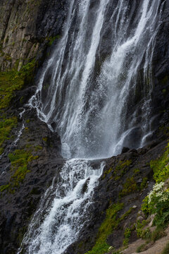 Waterfall in the mountains