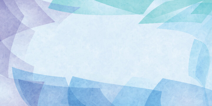 Abstract Blue Geometric Soft Washi Paper Background Texture