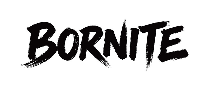 BORNITE Handwriting