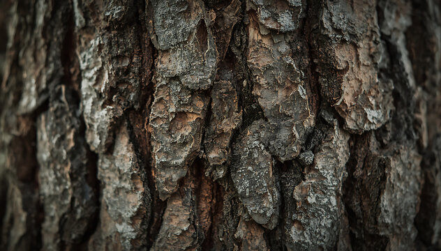 weathered tree bark