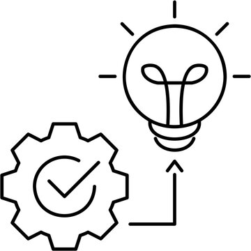 Line Resolve Icon