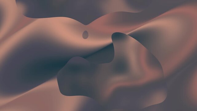 High Quality Unique Fluid Gradient Texture, Full HD 1080p, Dark Brown Moving Wave Design