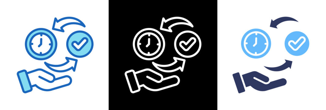 Time Efficiency triplestyle icon