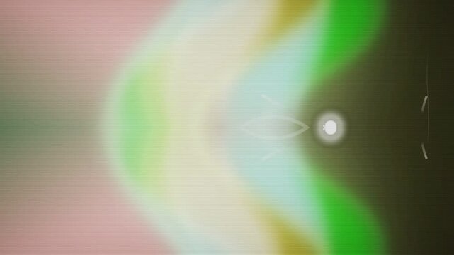 Retro VHS analog distortion with scanlines