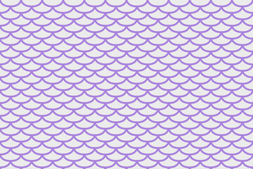 Seamless Pattern with Purple Fish Scale © Amri