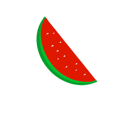 slice of watermelon