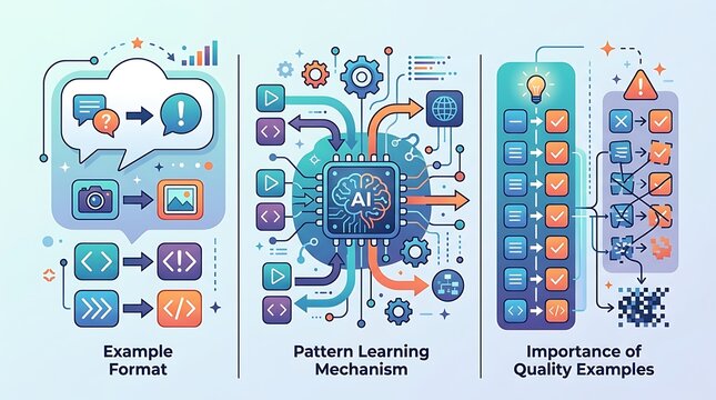 Infographic for machine learning pattern recognition and data quality