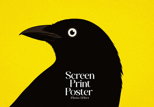 Screen Print Poster Photo Effect