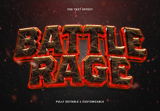 Gaming Metal Text Effect
