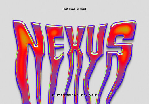 Digital Tech Text Effect