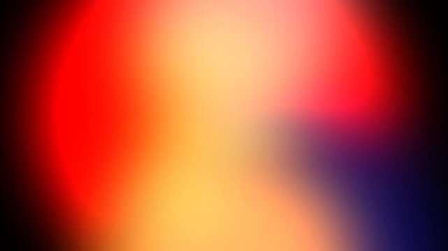 Dark Orange Gradient Blur Background