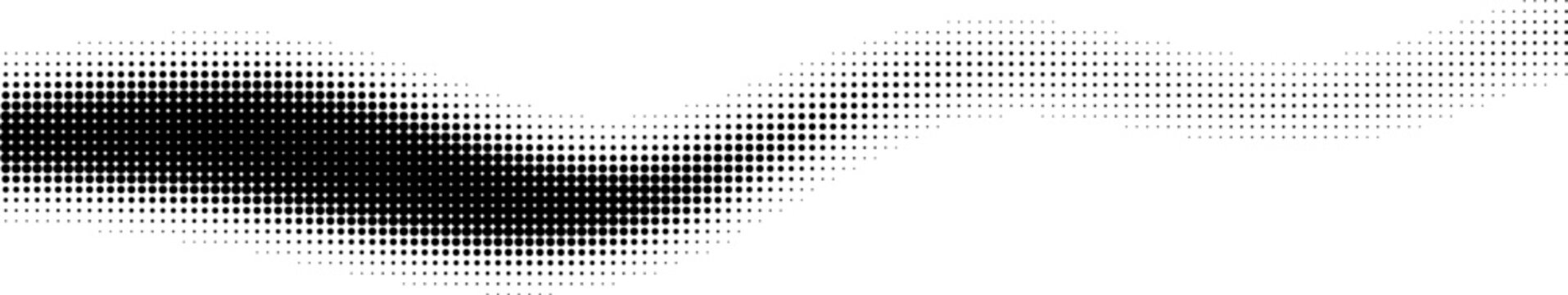 Abstract dotted line pattern with transparent background design