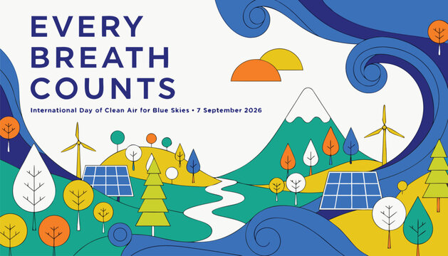 Every breath counts international day of clean air for blue skies