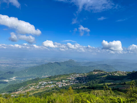 The most beautiful Viewpoint phu thap buek in phetchabuncity phetchabun,Thailand.