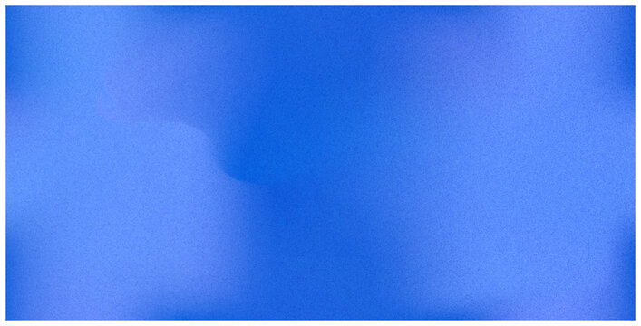 Blue gradient background with grainy texture, soft blurred mesh vector illustration, abstract cobalt and azure wallpaper for digital design