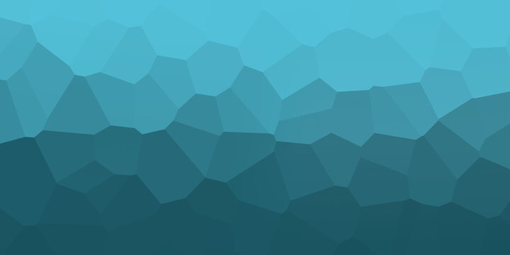 Abstract polygonal blue background with layered geometric pattern and soft gradient lighting