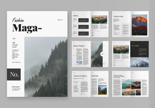 Magazine Template