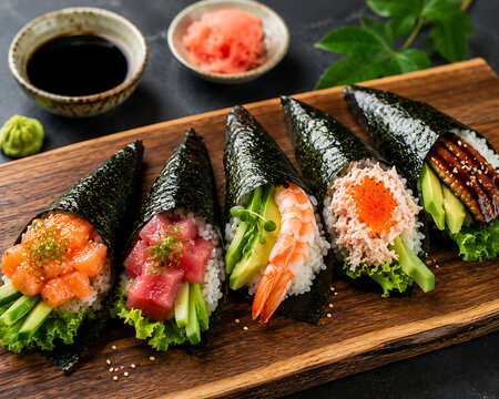Sushi temaki