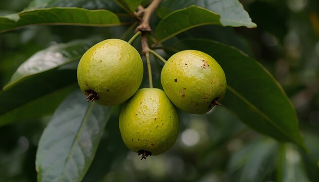 Fruit of the Milky Way Tree Native to Colombia, Tropical Botanical Close Up of Exotic Seed Pod and Rainforest Plant