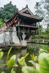 Naklejka premium Hanoi One Pillar Pagoda, Vietnam