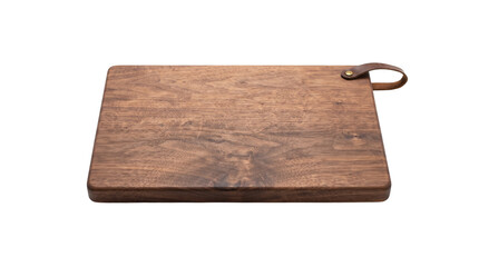Fototapeta premium Kitchen cutting board isolated on transparent background 