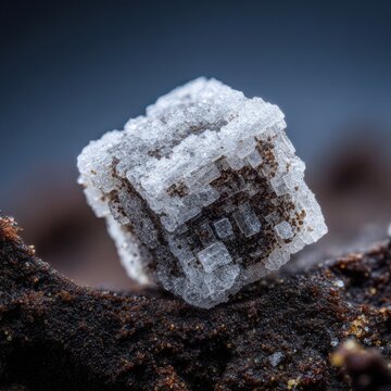 Sea salt crystal on volcanic rock Canon EOS R5