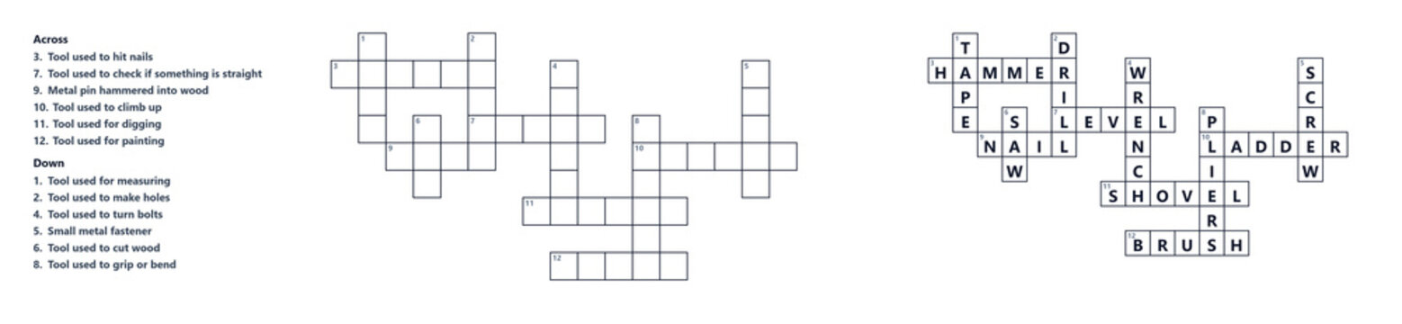 Construction Crossword Puzzle