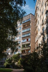 Fototapeta premium Eastern European housing