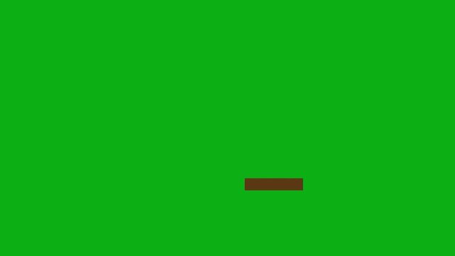 Books library knowledge green screen chromakey background 2d animated cartoon animation education reading study literature wisdom concept icon loops smoothly on chroma key