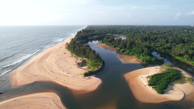 Blue flag beach, Padubidri Beach, Udupi