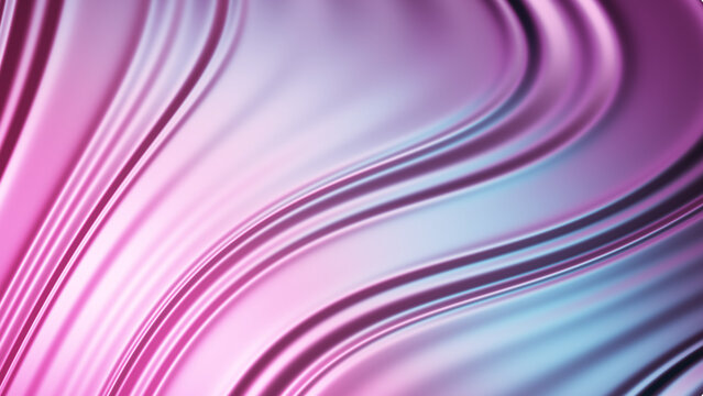 Soft abstract wavy gradient background in purple and pink with abstract