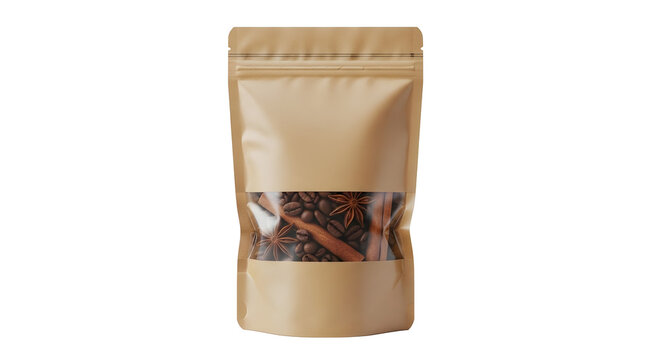 Coffee bag with spice mix
